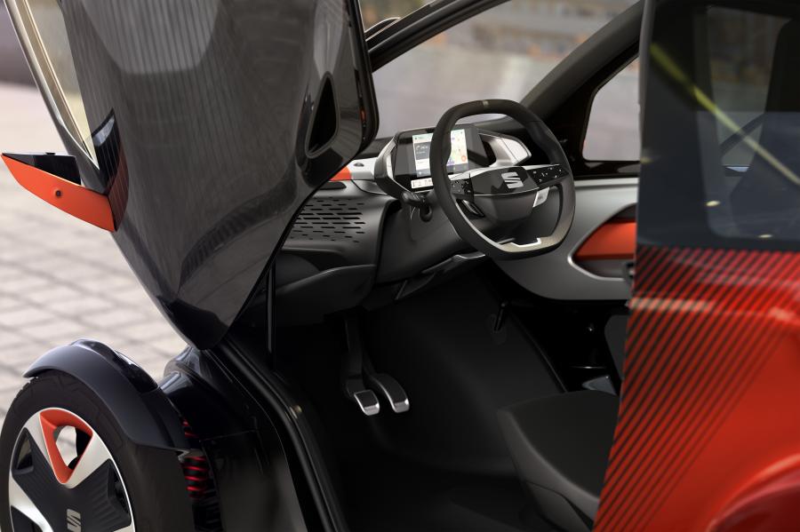 Интерьер Seat Minimo Concept 2019 года  (фото 2 из 10)